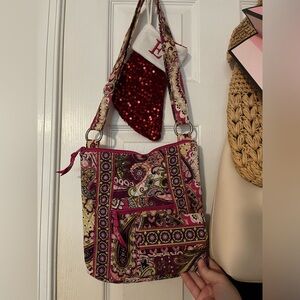 MATCHING PINK VERA BRADLEY BAG & WALLET